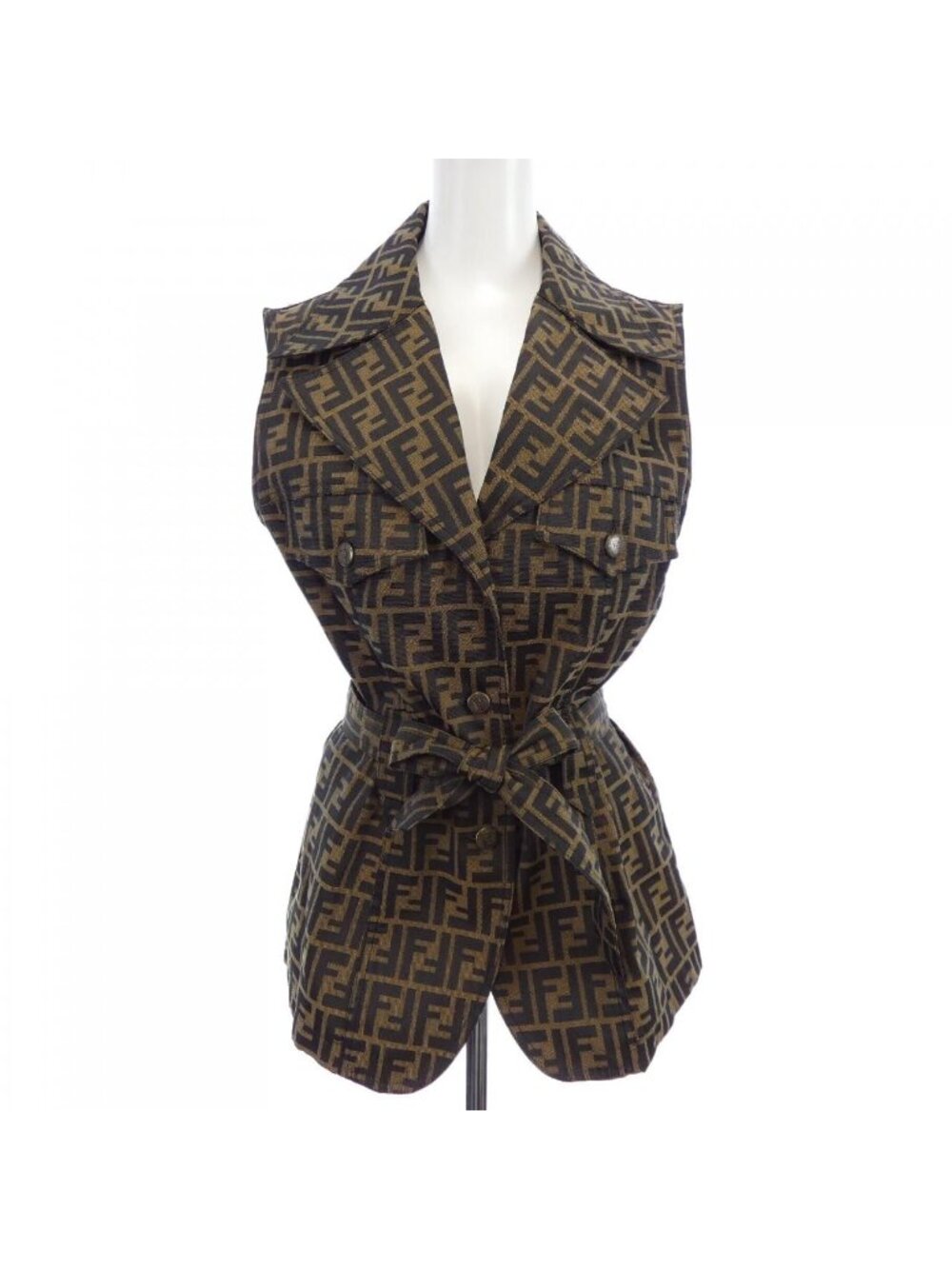 Fendi Vintage Long Vest
